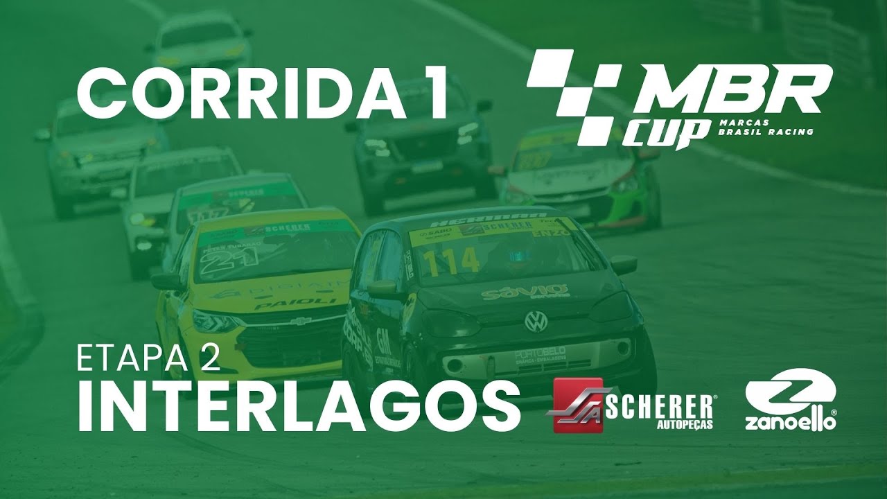 MBR CUP CORRIDA 1 / ETAPA 2 - INTERLAGOS - Marcas Brasil Racing - YouTube