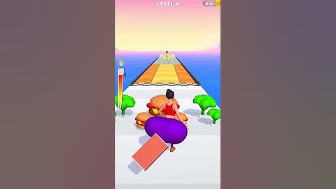 Twerk Race 3d Level 4🤣 #shorts #gaming #gaming #india #3d #Twerk race