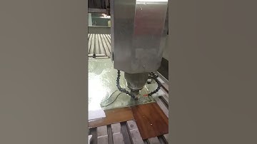 mirror cutting in cnc machine.. Designing mirror in a machine..