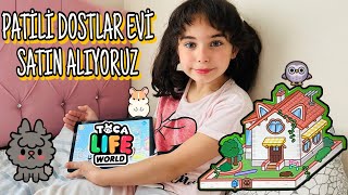 Toca Li̇fe Tüylü Dostlar Evi̇ Satin Aldik 