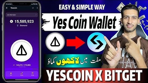White 🤍 Yescoin Wallet Connect || Connect Yes with Bitget Wallet