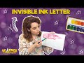 Secret Letter Experiment | Secret Message With Invisible Ink | Magic Words For Kids