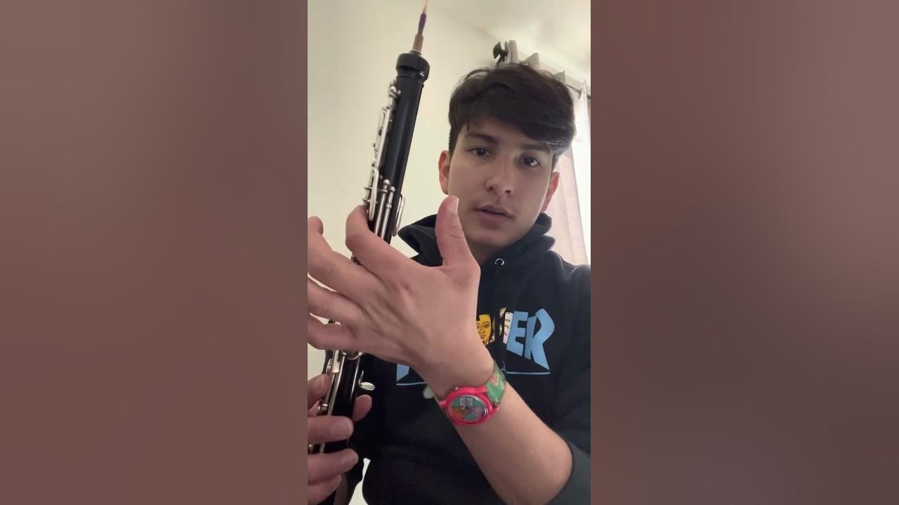 Oboe half hole and octave keys YouTube