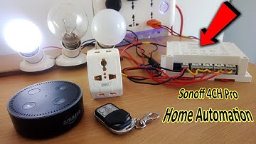 Sonoff 4CH Pro Smart switch Unboxing & Installation | Home Automation