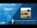 URC Harpenden 10:30 Sunday Service - 3rd October 2021 - Harvest