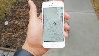 iPhone SE Concrete Drop Test - How TOUGH is it?