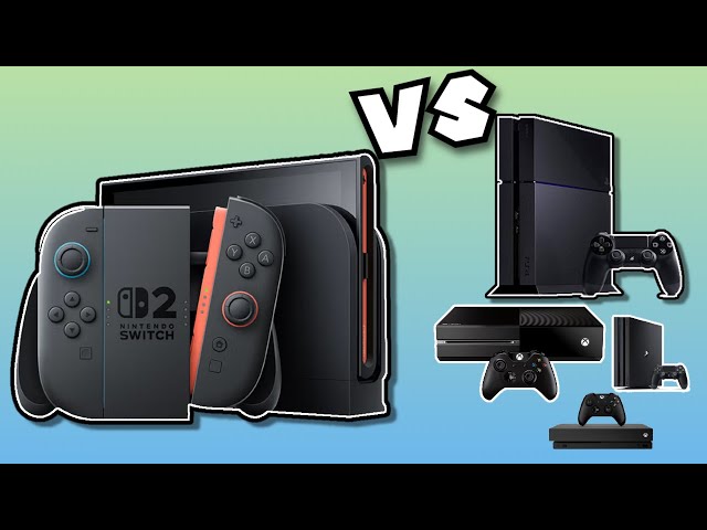 ニンテンドースイッチとその他 Nintendo Switch 2 vs PS4 & Last Gen Consoles - YouTube