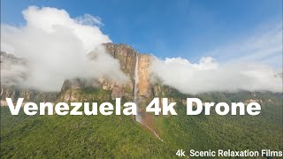 Venezuela 4k drone - 4k Scenic Relaxation Film With Calming piano Music | Mount Roraima