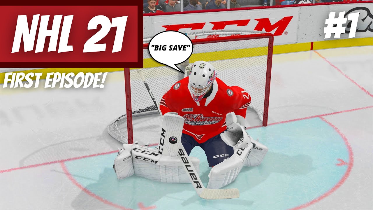 NHL 21 - GOALIE BE A PRO! #1