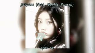 「 ✦ ILLIT & Sophie Powers - jellyous - sped up ✦ 」
