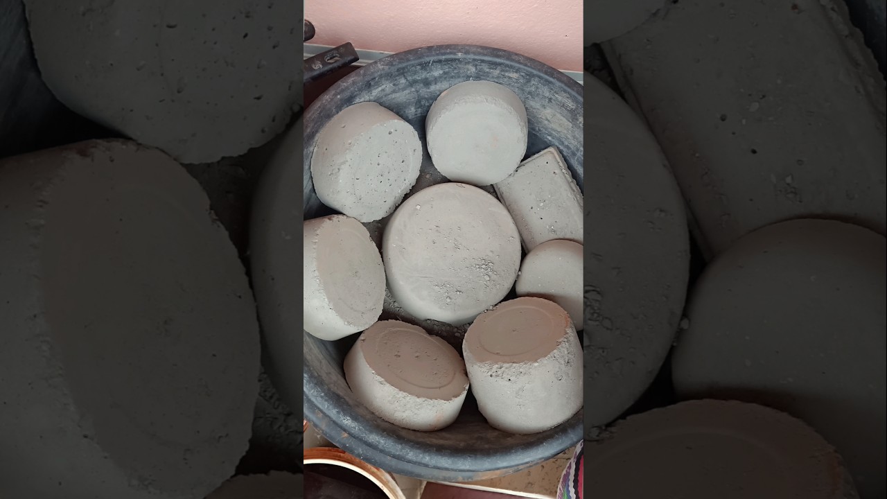 pure cement crumbling #oddlysatisfying #sandmentcrushing