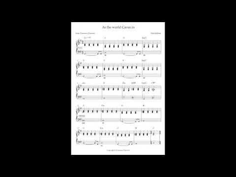 As the world caves in (spartito pianoforte) - Matt Maltese