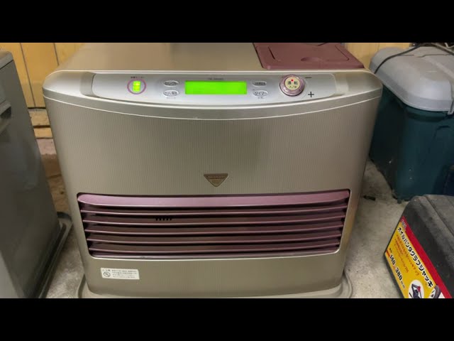 National OH-LV45XD-N 石油ファンヒーター 石油遠赤ヒーター】ナショナルの石油ファンヒーター OH-LV45XD 点火