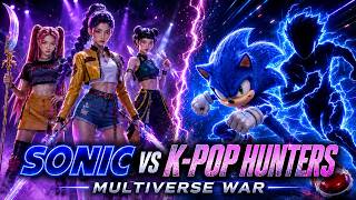 Real-Life Sonic vs K-Pop Demon Hunters | Multiverse War EP1-Original AI Action Short Film