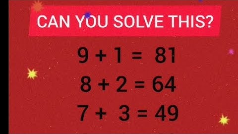 Only Genius Minds Can Solve This! Live Math Puzzle Game Challenge