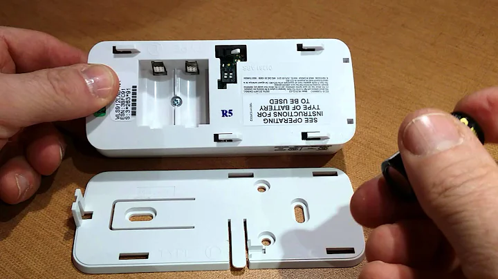 DSC Wireless Glassbreak Battery Replacement