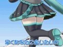 【パンツちら見え】恋する乙女はふとましい【初音ミク】