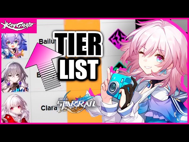 Aquí la tier List creada - Honkai: Star Rail Latinoamérica