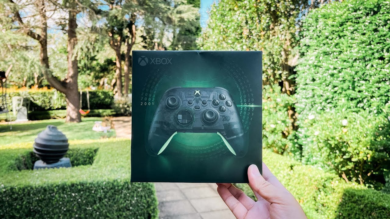 开箱 Xbox 周年限量版手柄开箱 Youtube