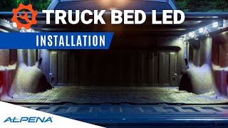 Install Truck Bed LED Kit from Alpena