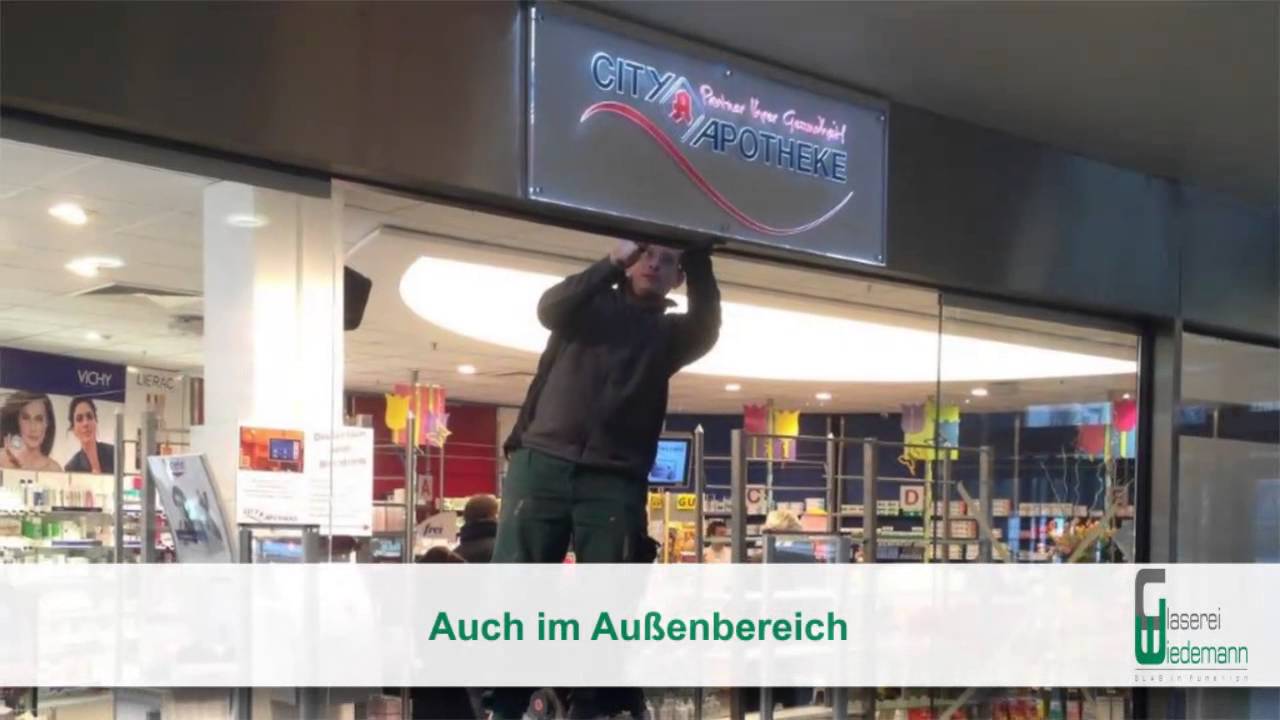Glaser Hannover Fenster Hannover Glasbau Hannover Glaserei Wiedemann konzept unternehmensvideo