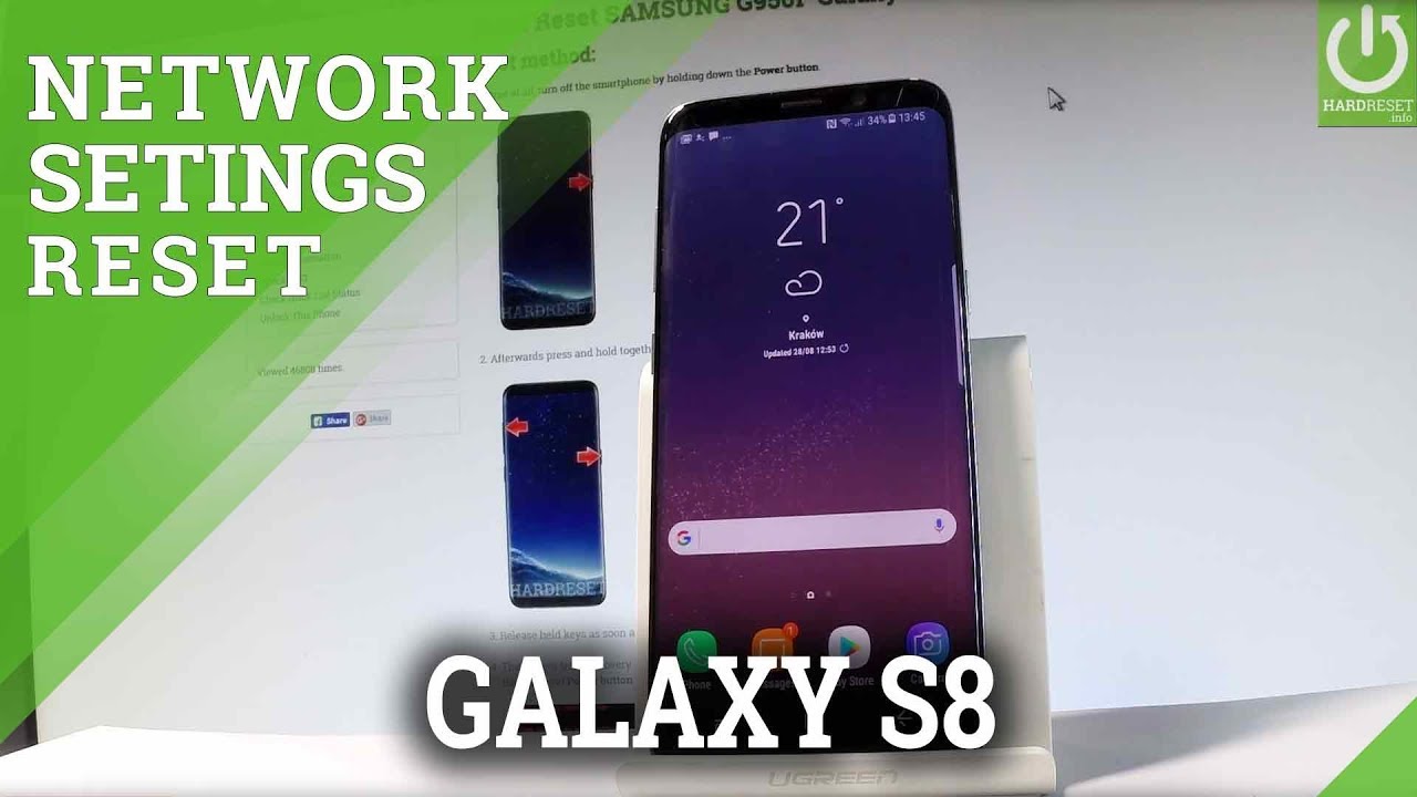 SAMSUNG G950F Galaxy S8 RESET NETWORK SETTINGS - YouTube samsung-g950f-galaxy-s8-reset-network-settings-youtube