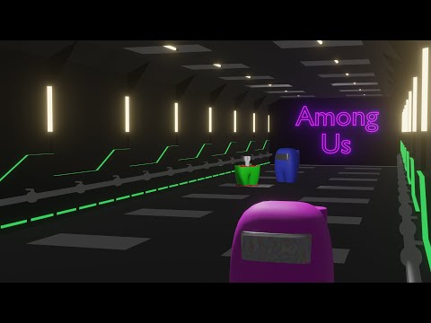 Among Us - 3D Animation in Blender