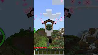 Minecraft, mas eu consigo VOAR com esse PARAQUEDAS! #minecraft #shorts