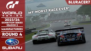 Gran Turismo 7: GTWS Manufacturers Cup | 2023/24 Series, Season 2 - Round 4 | Subaru