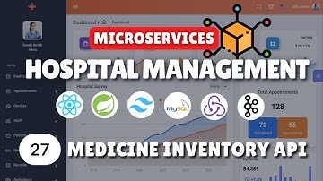HMS with React & Spring Boot Microservices | Ep. 27: Medicine Inventory API #react #spring