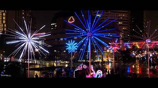 Portland Winter Light Festival | World Trade Center & Pioneer Courthouse Square