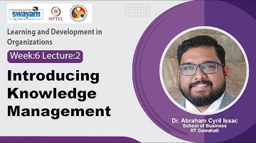 Lec 27: Introducing Knowledge Management