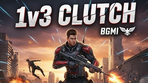 1vs 3 clutch in BGMI ll 1v3 क्लच BGMI: अकेले तीन खिलाड़ियों ko 🥈 #sorts #viralvideo 