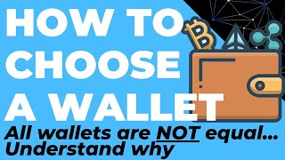 How to Choose a Crypto Wallet. Understanding differences. Exchange, Software, Hardware, Full Node