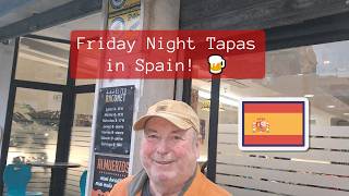 Friday night Tapas in Alcoy, Spain