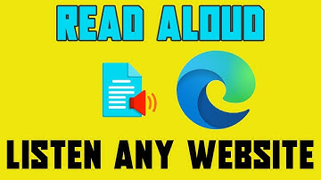 How to Use the Read Aloud Feature in Microsoft Edge - TTS(Text to Speech) Microsoft Edge