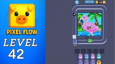 Pixel Flow Level 42 Walkthrough