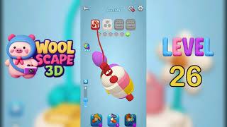 Woolscape 3D Level 26 Solution