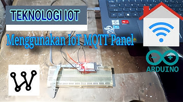 Project Menyalakan Lampu Menggunakan IoT MQTT Panel  |   TEKNOLOGI IOT KELOMPOK 2