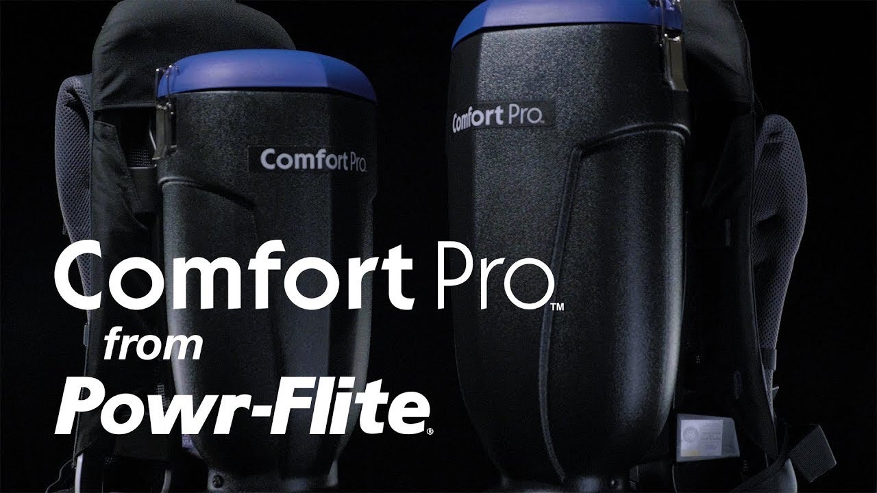 Powr-Flite BP6S Comfort Pro Backpack Vacuum 6 quart Capacity Tacony Corporation