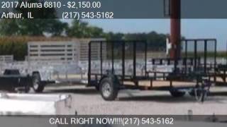 2017 Aluma 6810 Aluminum Trailer for sale in Arthur, IL 6191