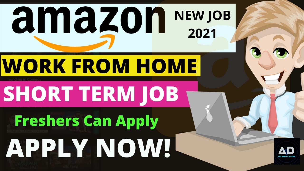 Amazon Work From Home Job/Short Term Job/HR Contact Center Associate/Freshers can Apply New Job