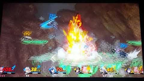 Super Smash Bros Ultimate Battle 1097 Team Pyra/Mythra vs Team Fake Simon