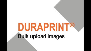 DURAPRINT® | Mass import images