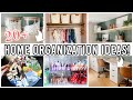 20 + Home Organization Ideas | Practical tips to organize your home!