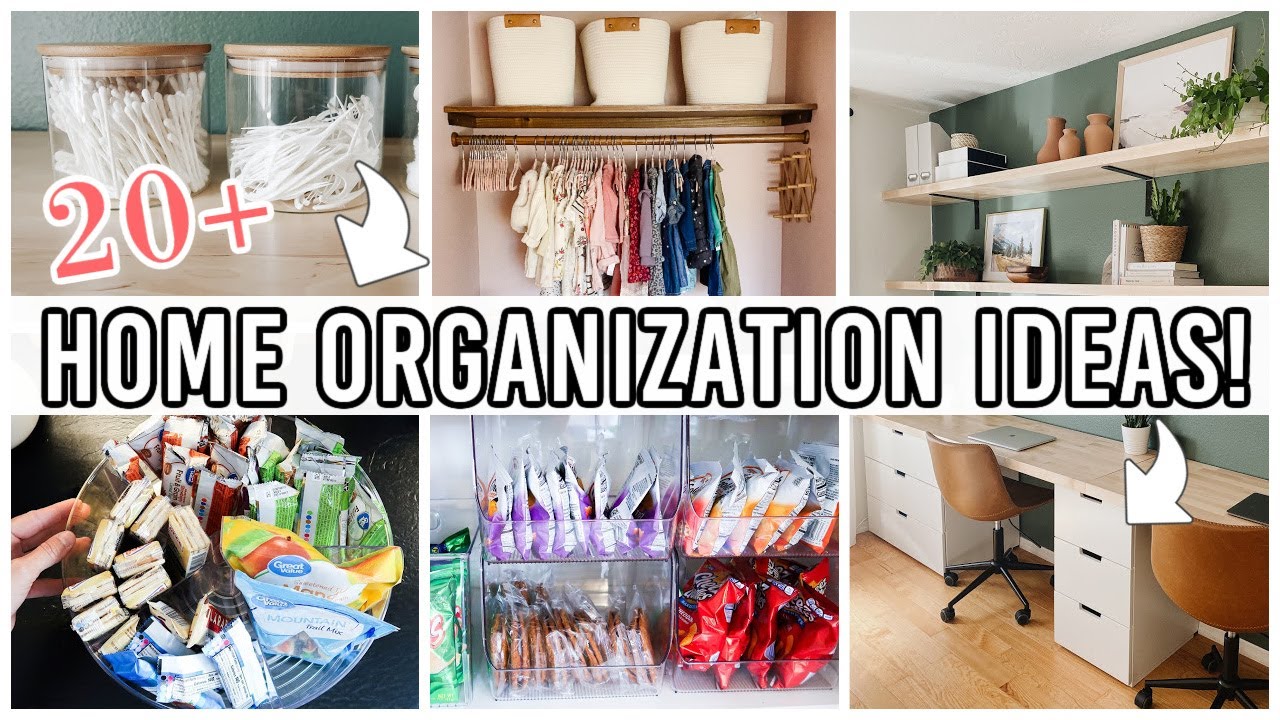 Home Organization Ideas | Practical tips to organize your home! - YouTube