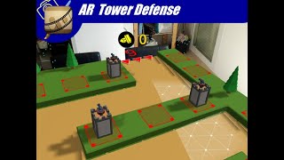 AR Tower Defense for ARcore Unity3D asset store