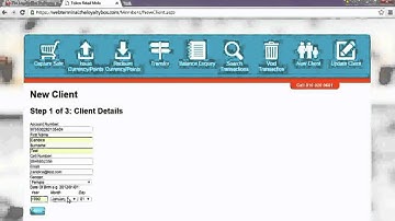 The Loyalty Box: Webterminal - How to enroll a new customer