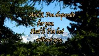 Video thumbnail of "This Is The Air I Breath With Lyrics By Lyn Hopkins.wmv"