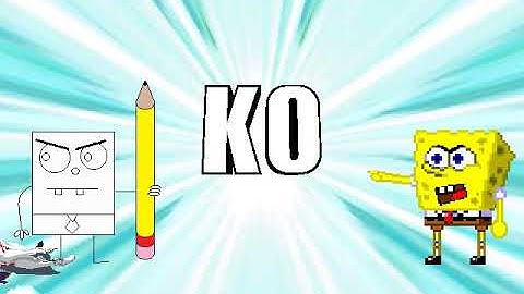 MUGEN Request: Asuna & Yuuki Vs Spongebob V2 & Doodlebob